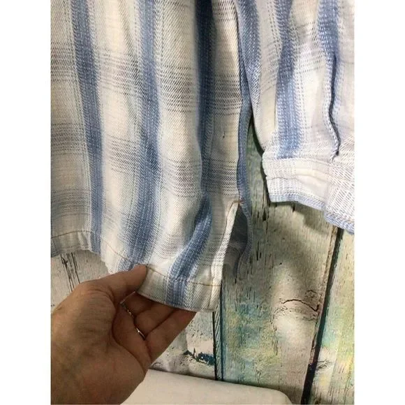 Vintage Union Bay Heavyweight Denim with Corduroy Collar Men’s Shirt Size Medium - Picture 2 of 15